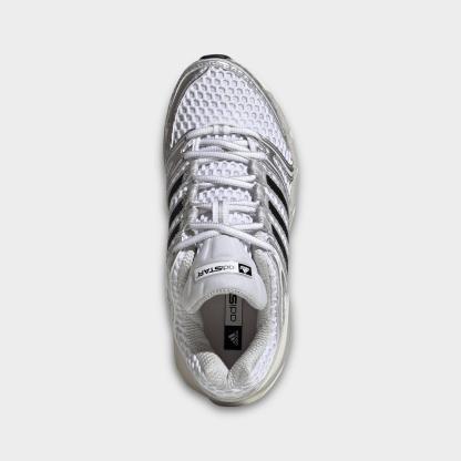 Girls' Big Kids' adidas x Liberty London Adistar Control 5 Casual Shoes - Cloud White/Silver Metallic/Grey One - Top view