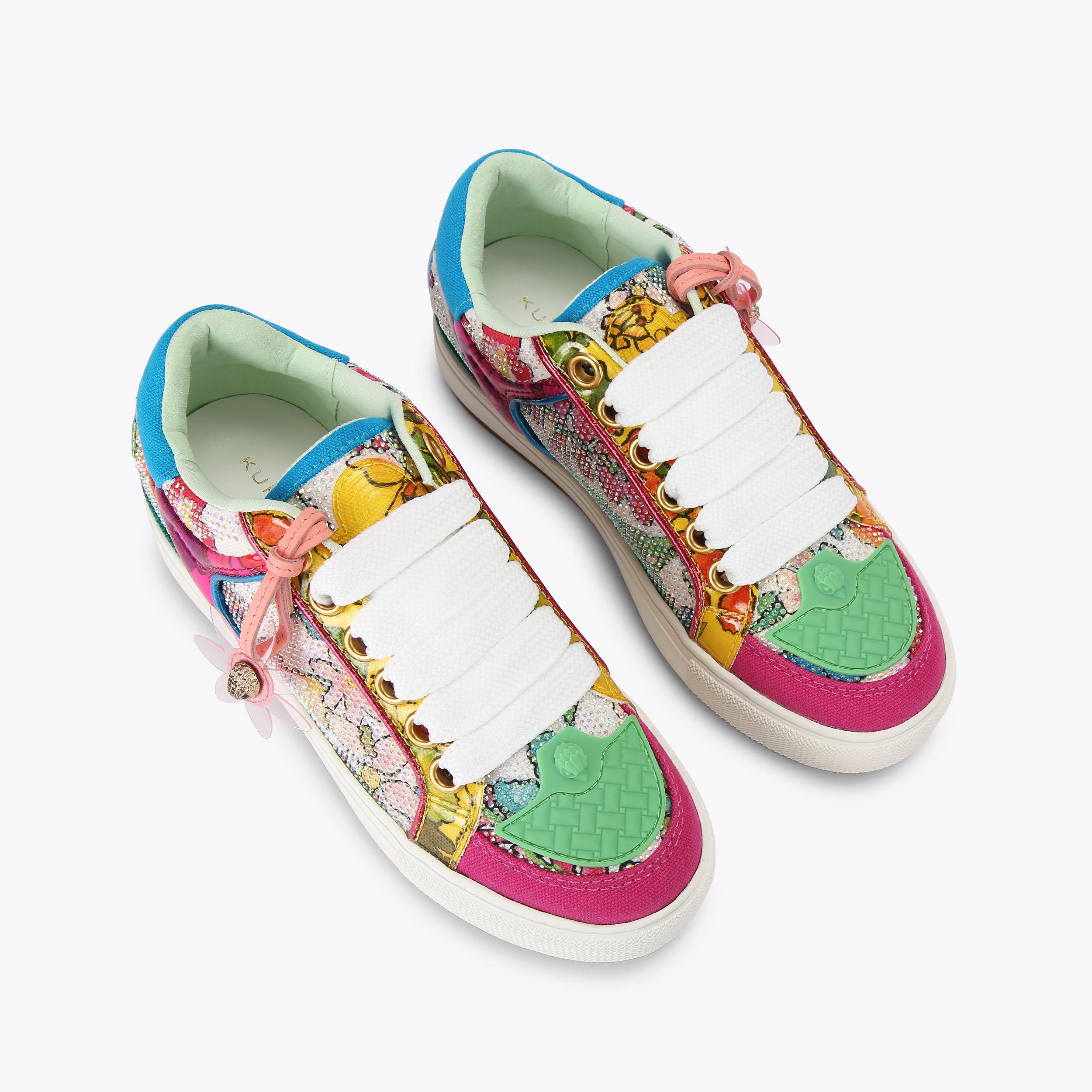 Kurt Geiger London Southbank Tag Sneaker - Multi Colored - view 3