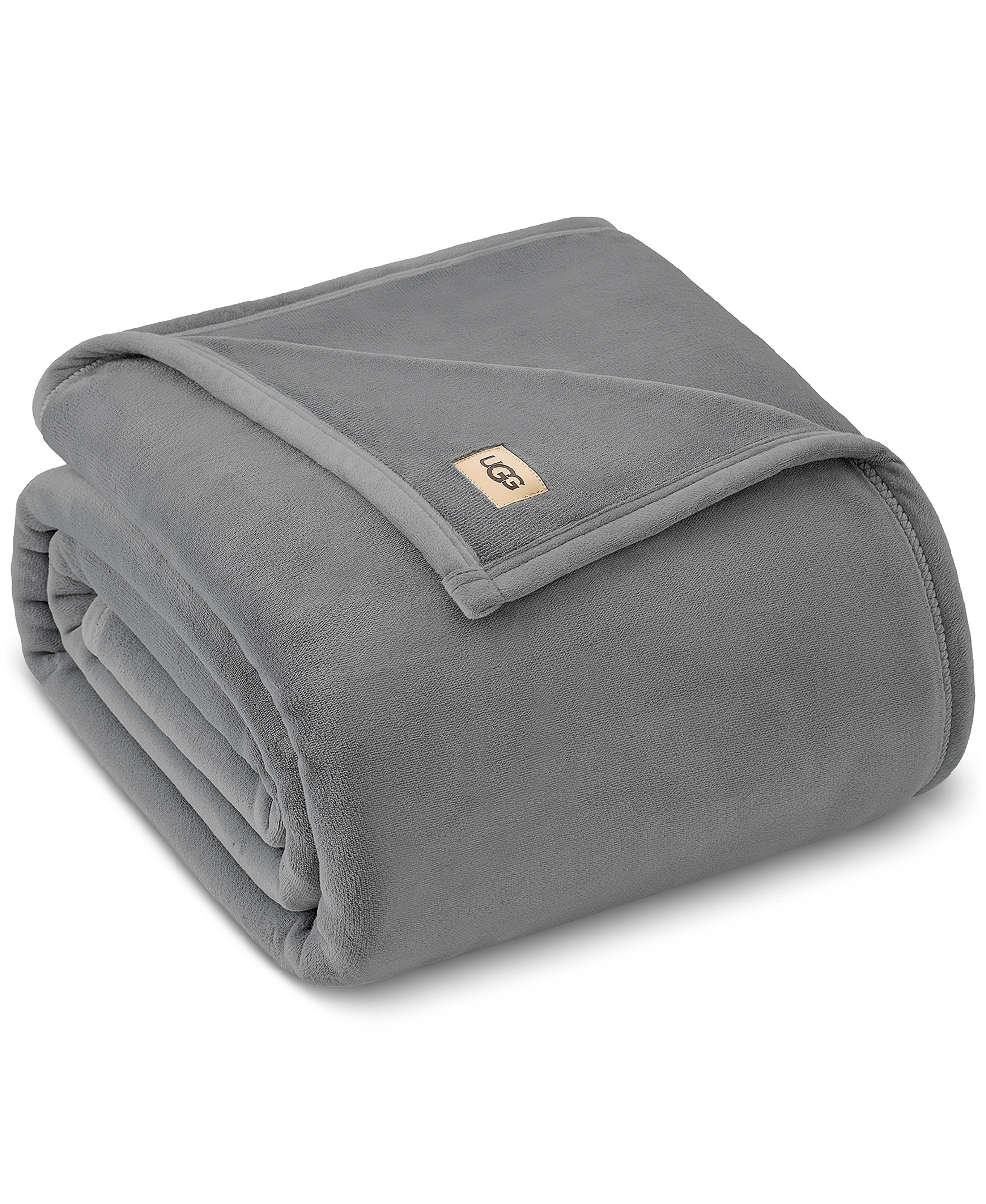 UGG® Coco Blanket, Full/Queen - Seal Grey