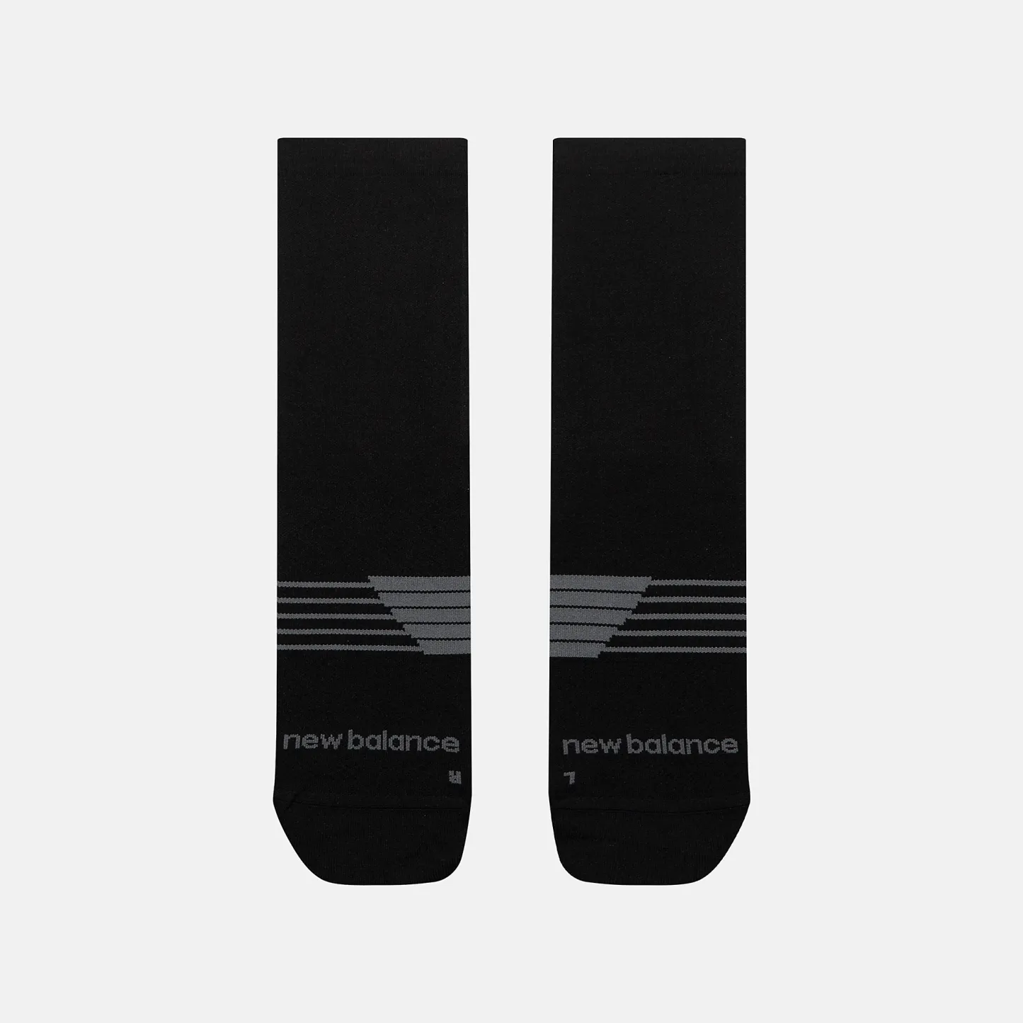 New Balance Pro Run Graphic Crew Socks 1 Pair, AC5646ZBK