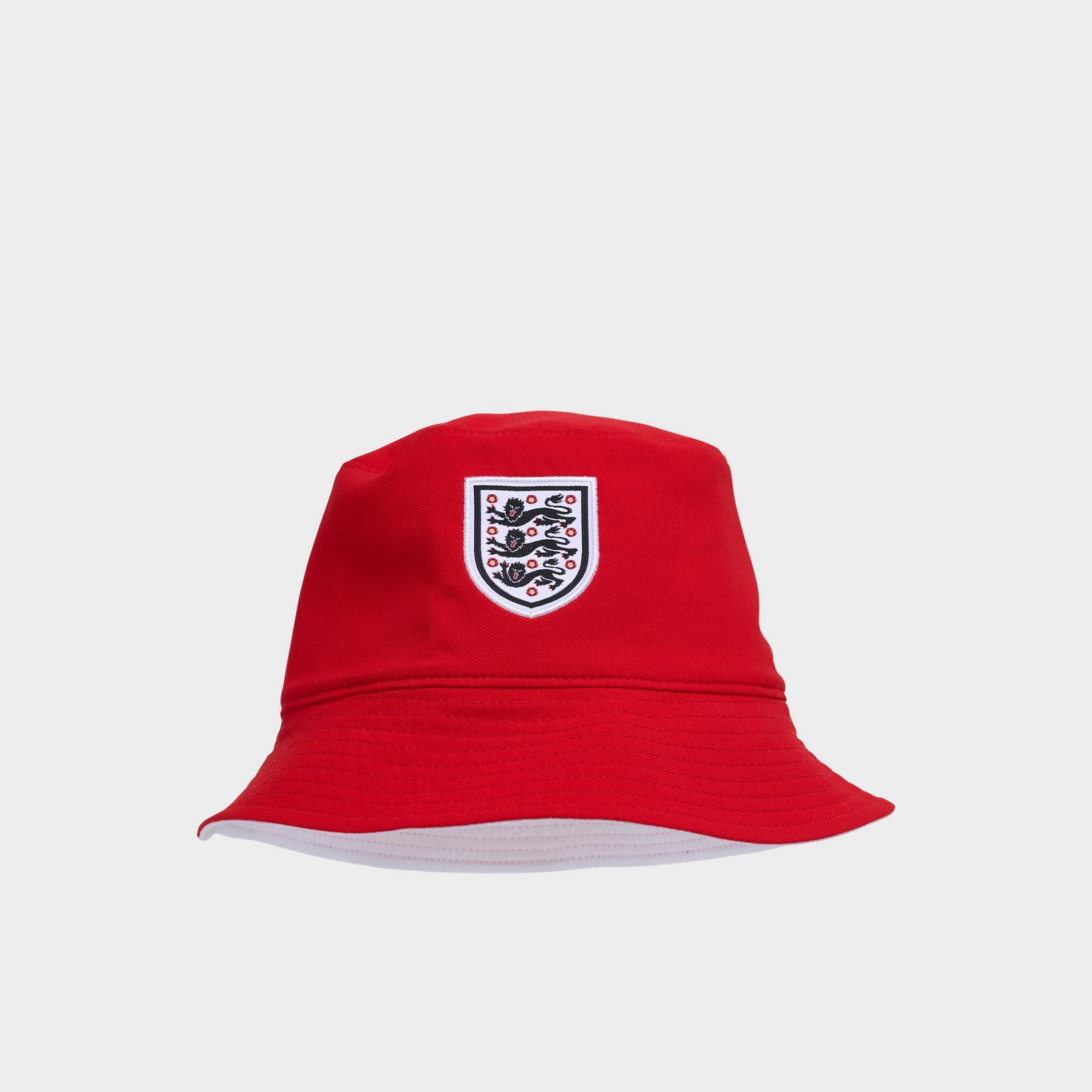 Nike England National Team Reversible Woven Bucket Hat - Red/White
