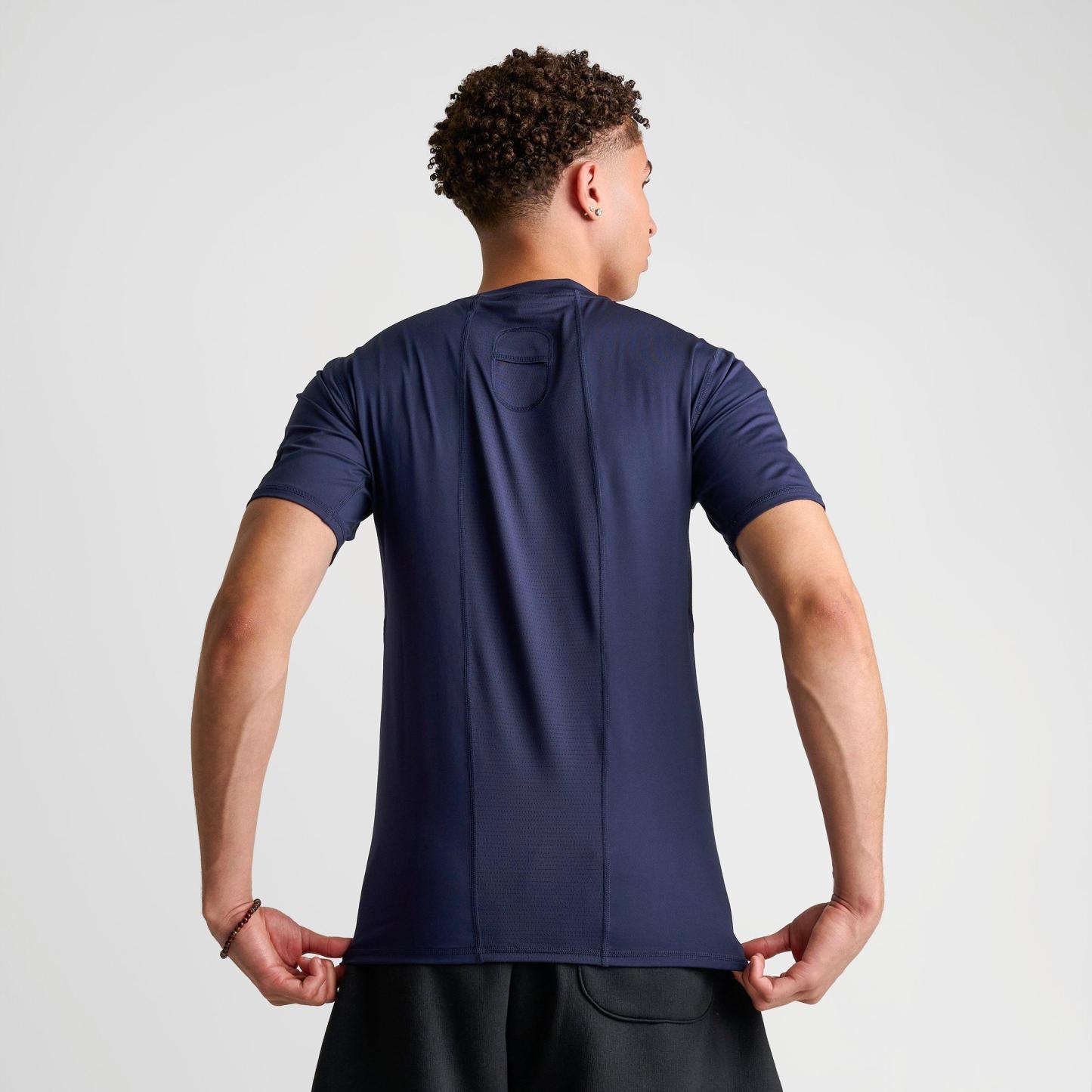 Men's New Balance Pace Compression Training T-Shirt - Navy - view 4