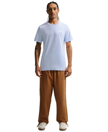 Nike Men's Sportswear Club Crewneck T-Shirt - Hydrogen Blue