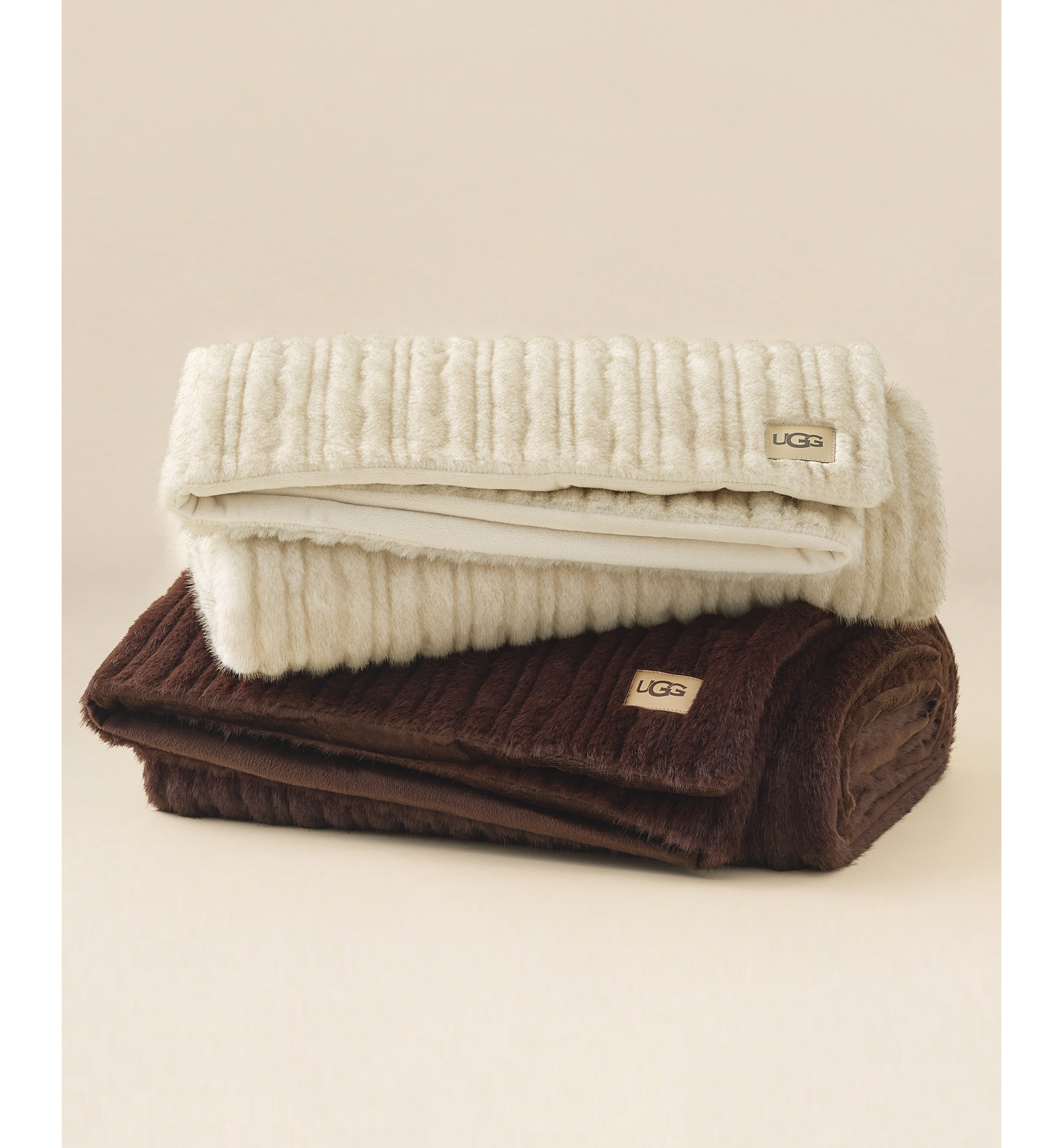 UGG® Jennis Throw, 50" x 70" - Burnt Cedar