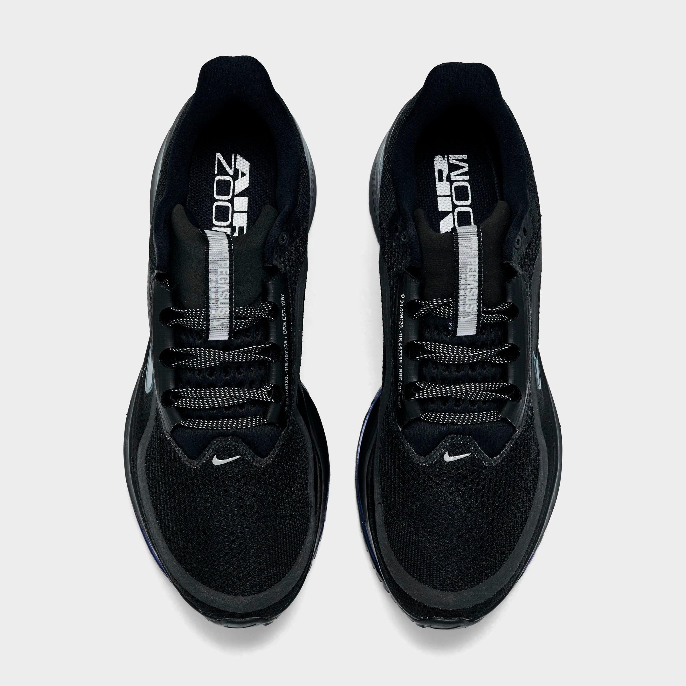 Men's Nithtke Pegasus Premium Running Shoes - Part 2 - Black/Metallic Silver/Black - Top view