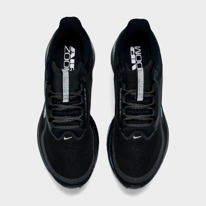 Men's Nithtke Pegasus Premium Running Shoes - Part 2 - Black/Metallic Silver/Black - Top view