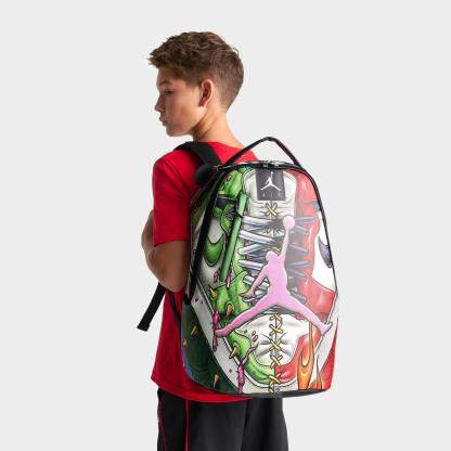 Jordan 6 Rings Sneaker Backpack - Black/Multi - view 1
