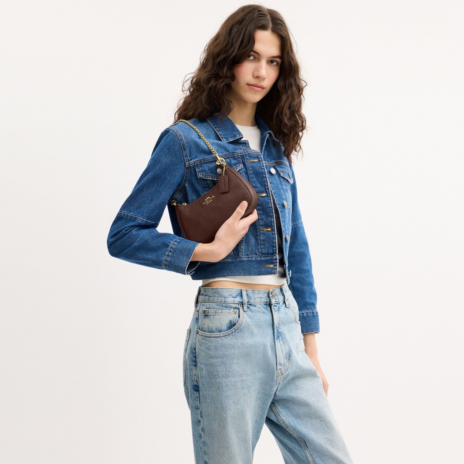 Teri Mini Crossbody Bag - Gold/Maple - view 2