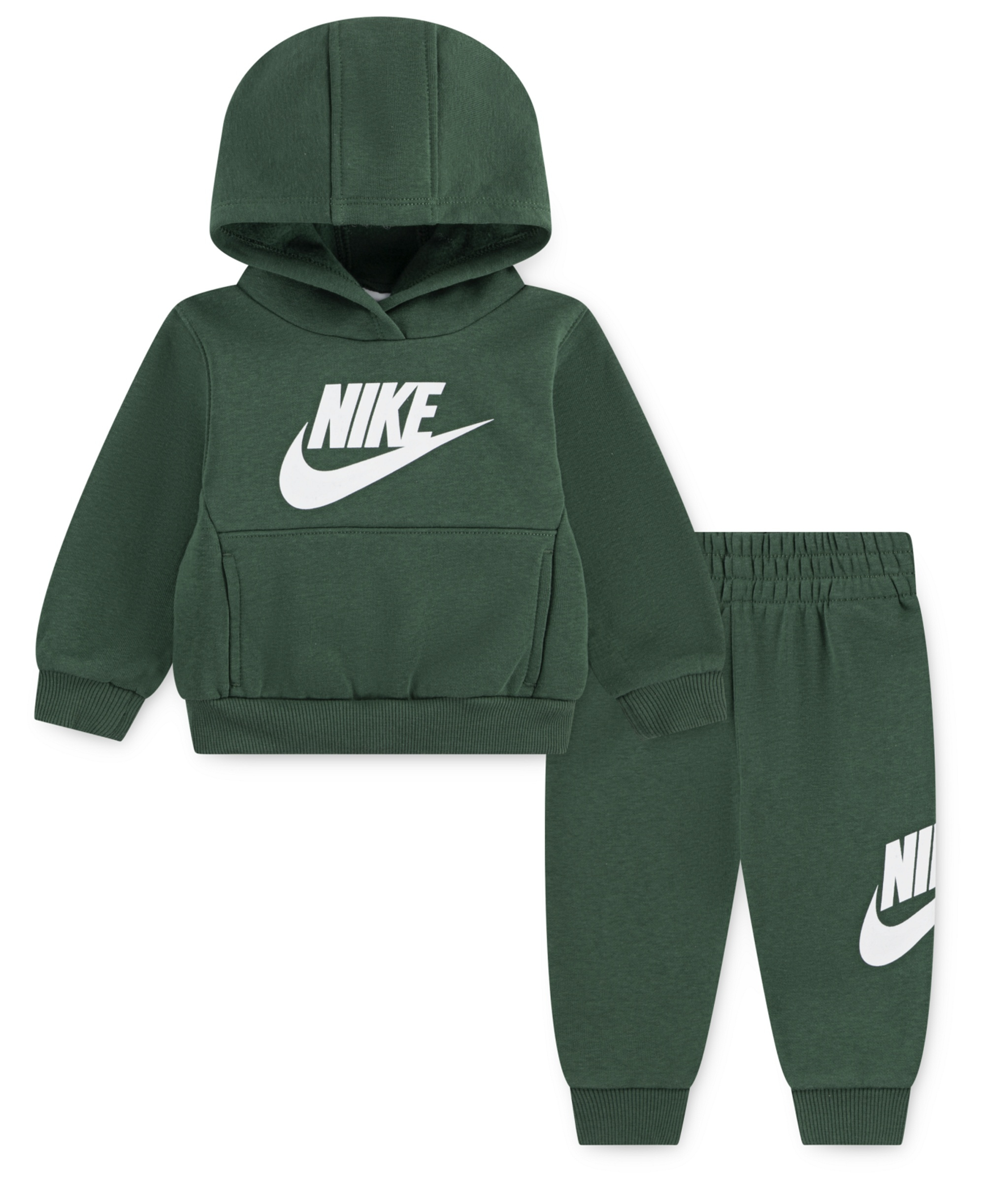 Nike Baby Boys' and Girls' Club Fleece Hoodie and Pants, 2-Piece Set - Fir