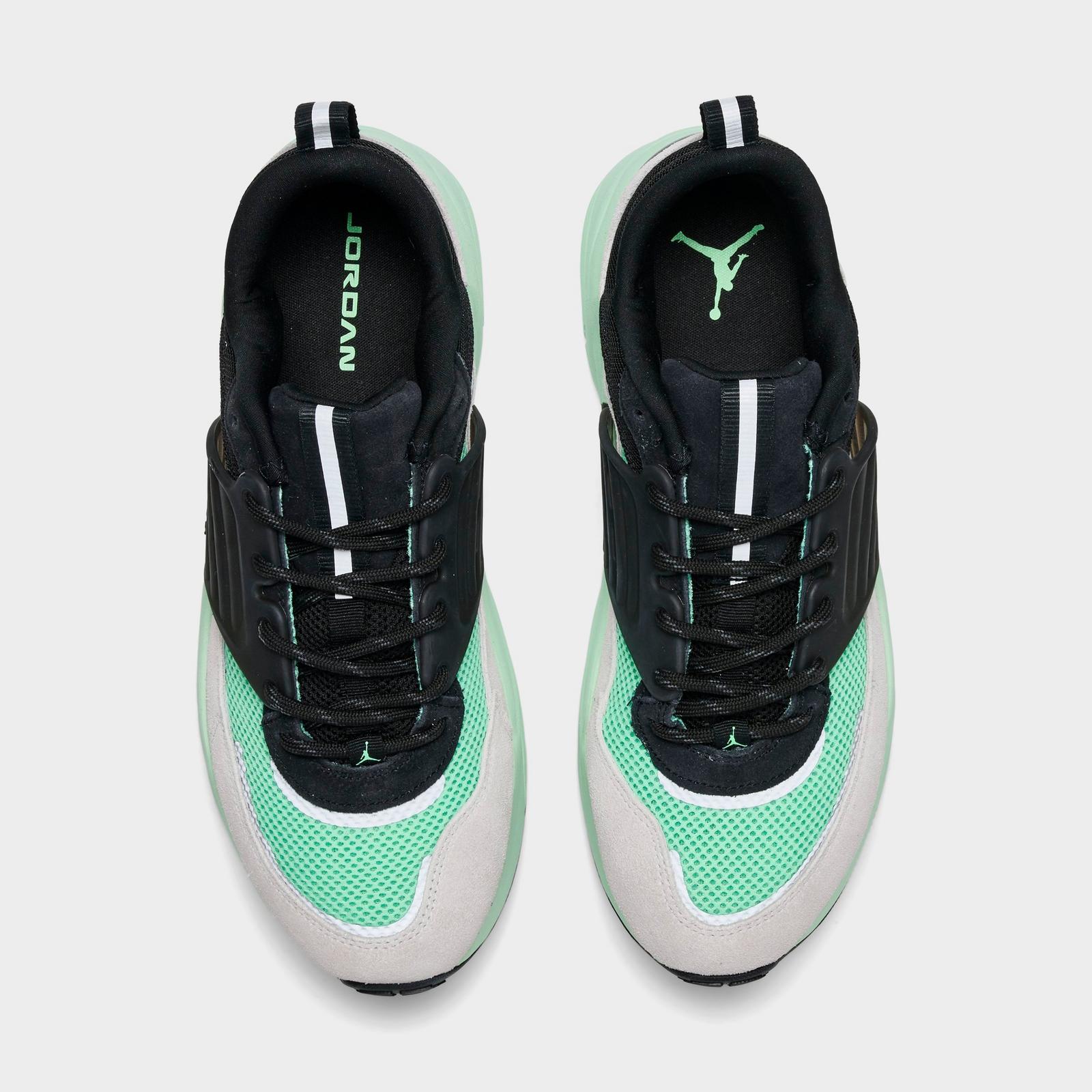 Men's Jordan Trunner O/S Casual Shoes - Black/Neutral Grey/Mint Foam/Green Glow - view 5