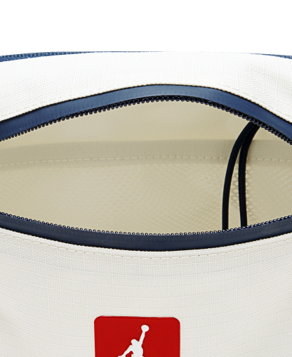 Jordan Unisex Cordura Crossbody Logo Bag - Sail