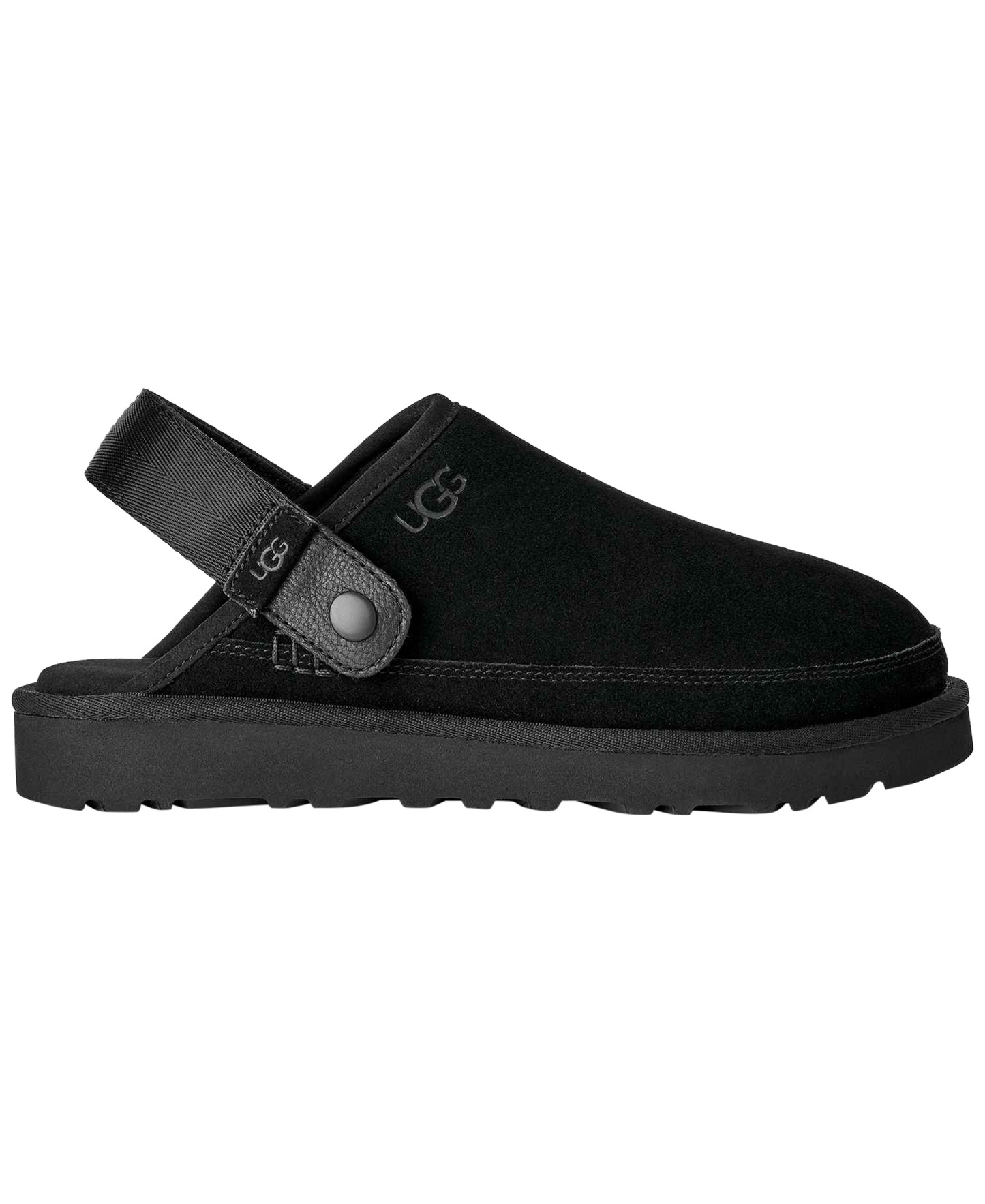 UGG® Men's Goldencoast II Suede Clogs - Black
