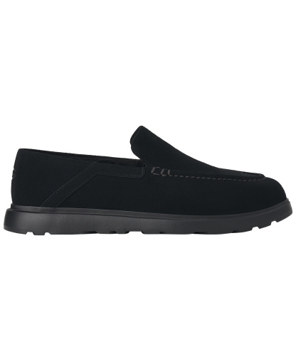 UGG® Men's Shep Suede Round-Toe Loafers - Black