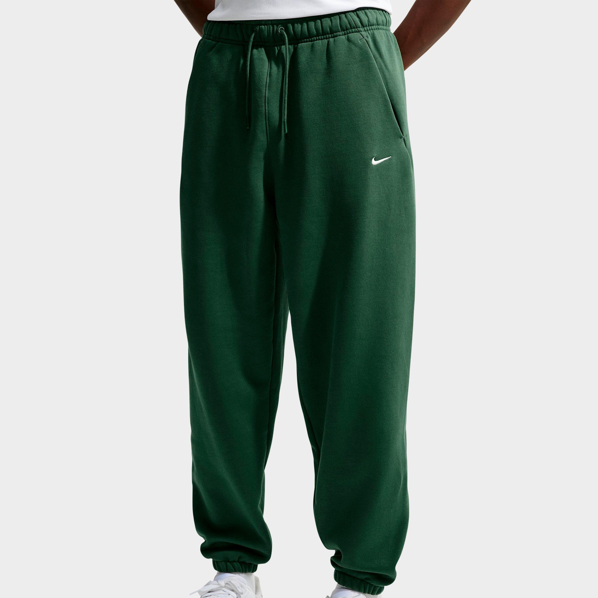 Men's Nithtke Solo Swoosh Cuffed Sweatpants - Fir/Sail