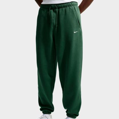 Men's Nithtke Solo Swoosh Cuffed Sweatpants - Fir/Sail