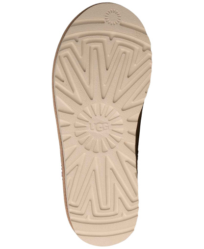 UGG® Women's Tasman II Slip-On Slide Slippers - Sand/Dark Cherry