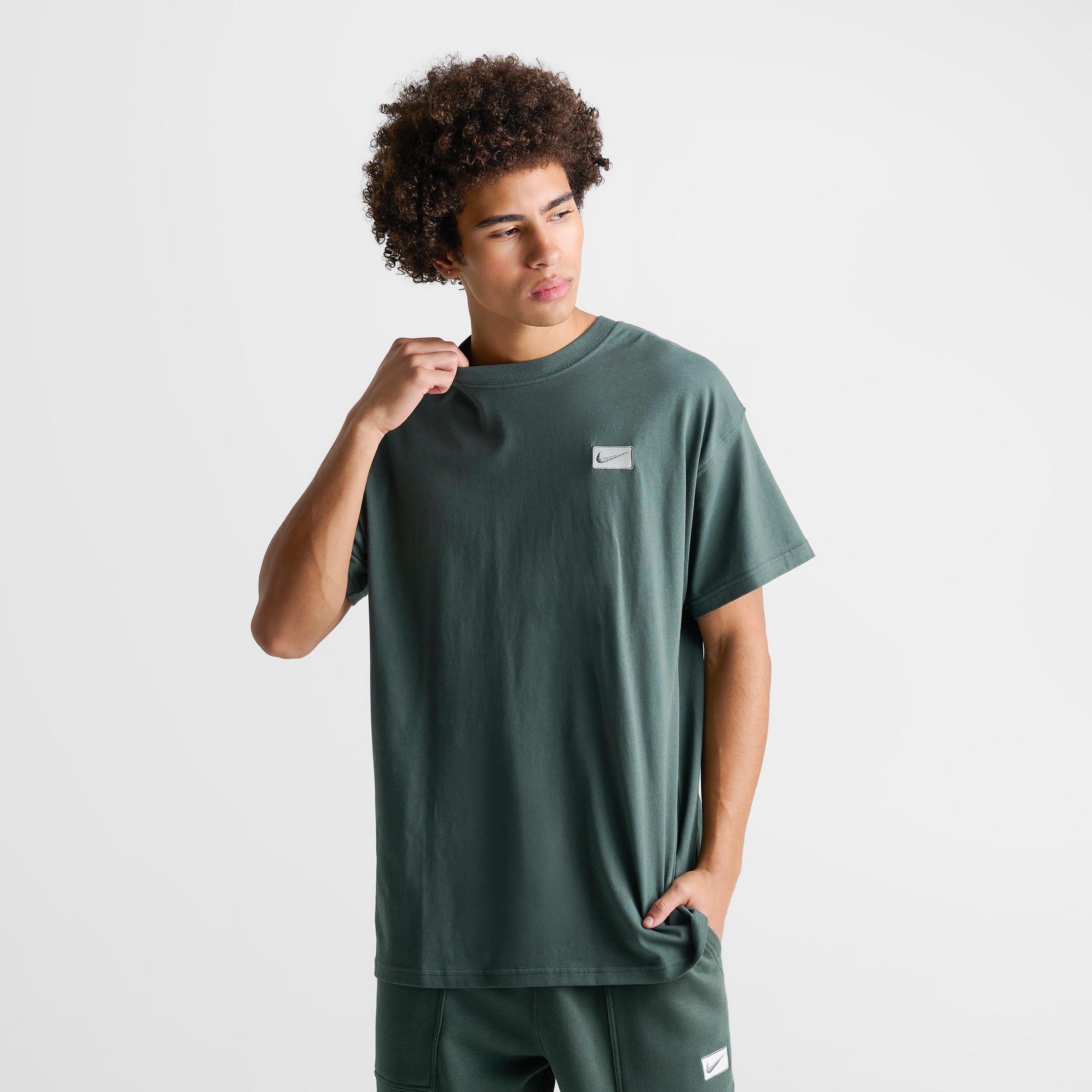 Men's Nithtke Sportswear Swoosh Box T-Shirt - Vintage Green