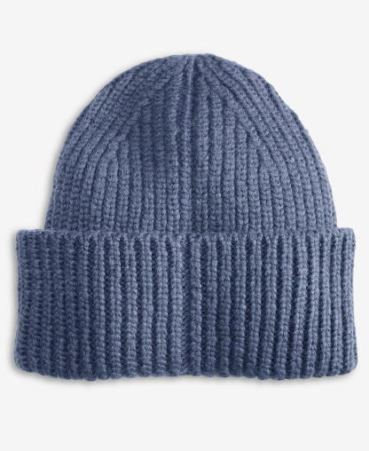 UGG® Men's Chunky Ribbed Beanie - Medium Blue
