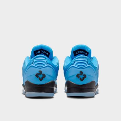 Big Kids' Jordan Sixty Plus Low Casual Shoes - University Blue/Obsidian/White - view 4
