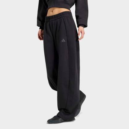 Women's adidas Essentials Contemporary Fleece Barrel Pants - Black