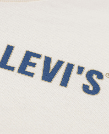 Levi's Boys' 2T-7 Collegiate Icons Long-Sleeve T-Shirt - Levi's Egret