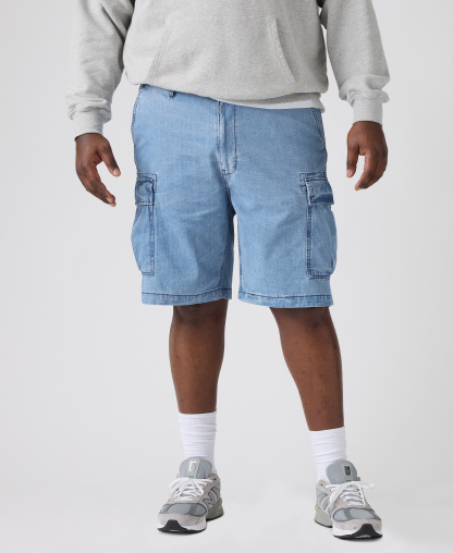 Levi's Men's Big & Tall Carrier 9" Shorts - Only Up From Here