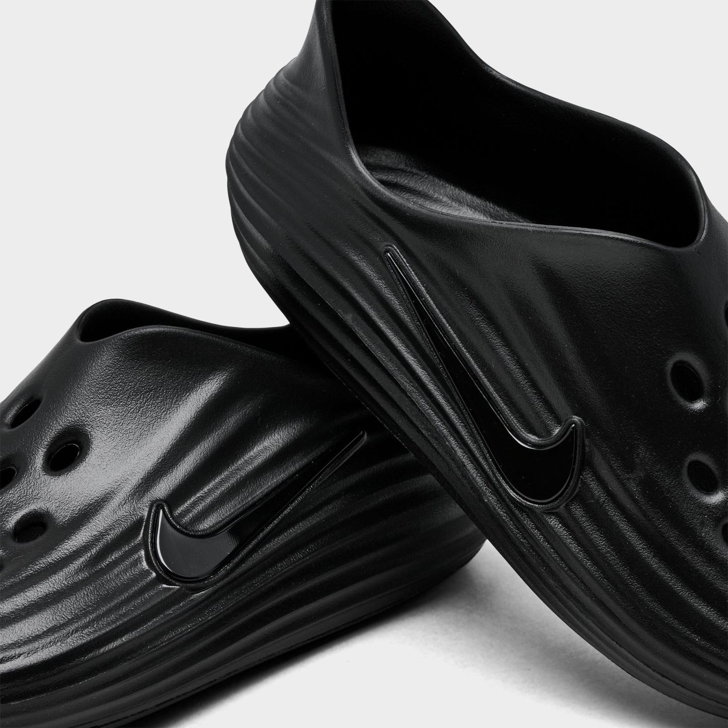 Men's Nithtke ReactX Rejuven8 Recovery Casual Shoes - Part 1 - Black/Black/Black - Detail shot