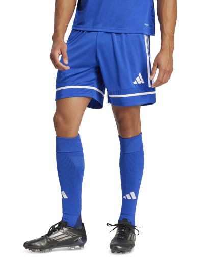 adidas Men's Regular-Fit Squad 25 Logo Shorts - Royblu/roy