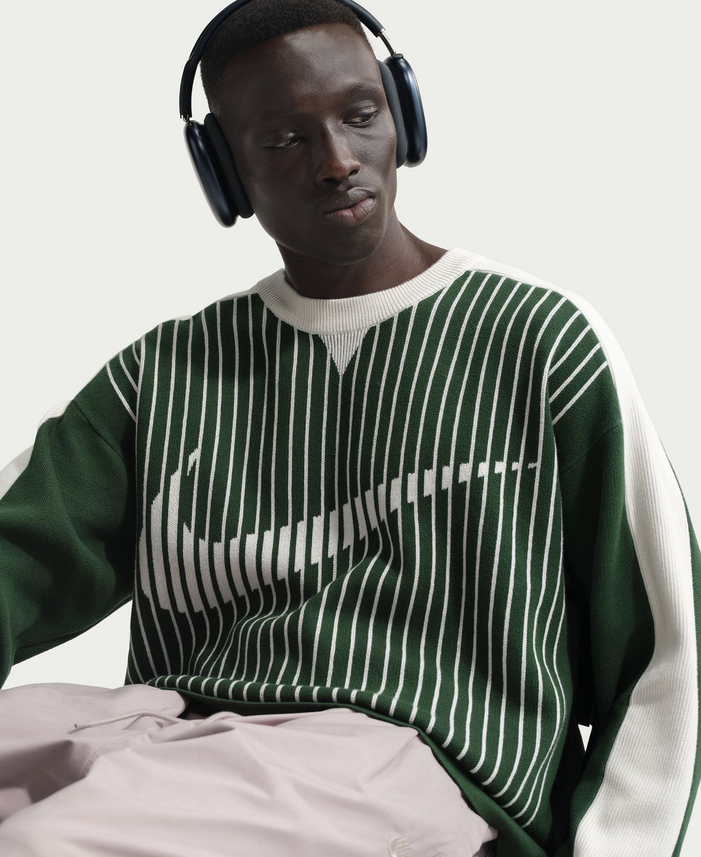 Nike Men's Sportswear Club Jersey Sweater - Fir/sail