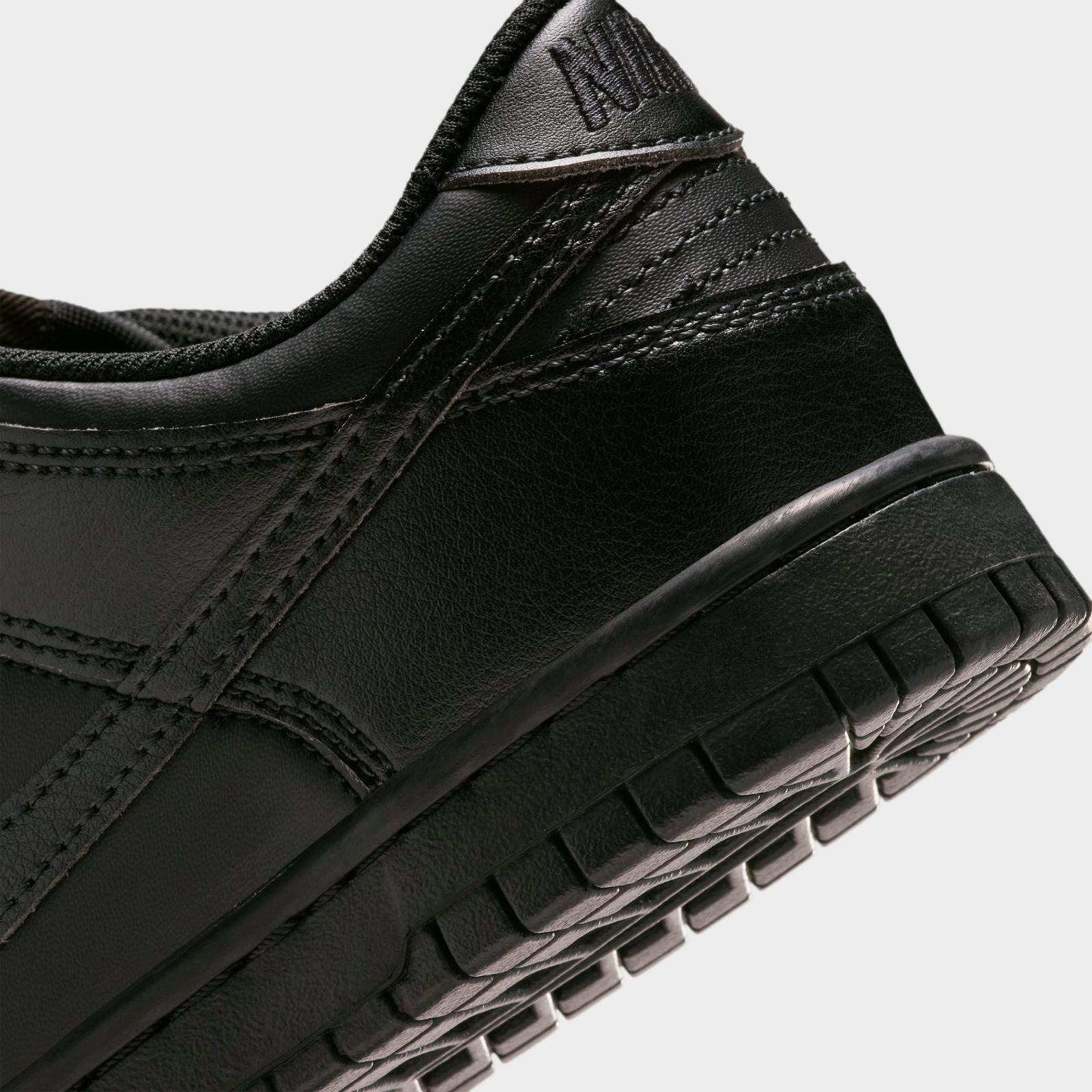 Big Kids' Nike Dunk Low Casual Shoes - Black (IU7766-009)