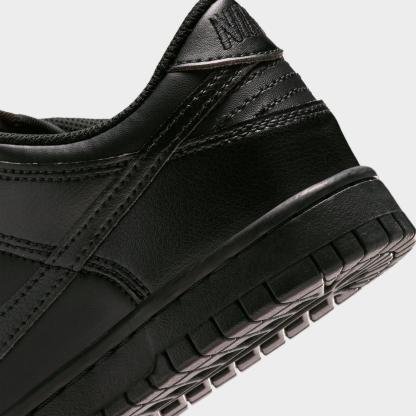 Big Kids' Nike Dunk Low Casual Shoes - Black (IU7766-009)