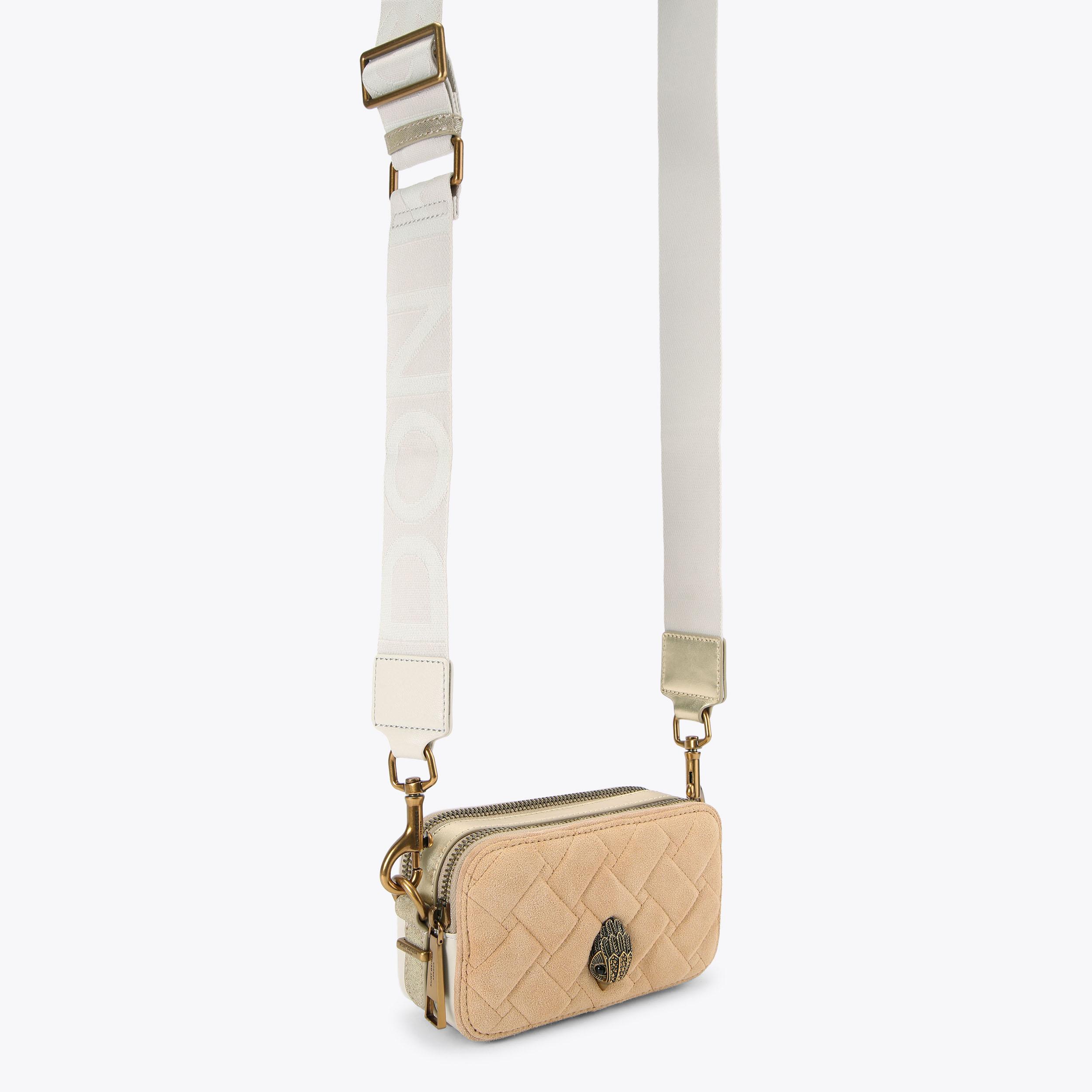 Kurt Geiger London Dual Zip Small Kensington Camera Bag - Metallics - view 3