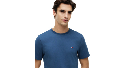 Tommy Hilfiger Men's Essential Regular-Fit T-Shirt - Aegean Sea
