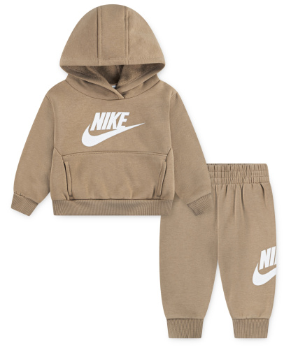 Nike Baby Boys' and Girls' Club Fleece Hoodie and Pants, 2-Piece Set - Hemp