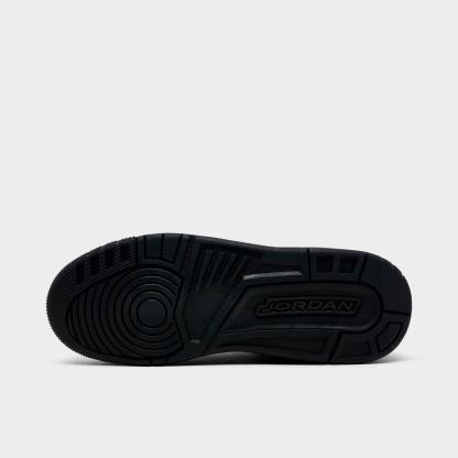Big Kids' Jordan Spizike Low Casual Shoes - Black/Anthracite/Black - Left shoe facing left. Outside of the shoe. - view 6