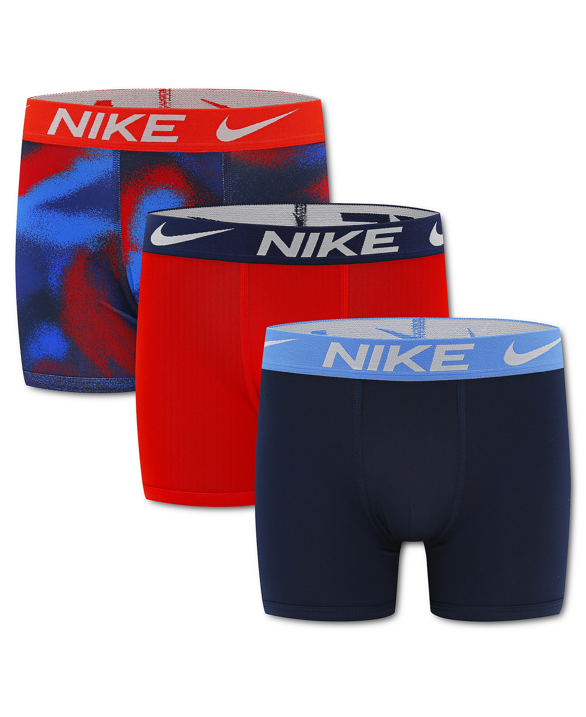 Nike Boys' 8-20 Essential Dri-FIT Boxer Briefs, 3-Pack - Ligth Crimson
