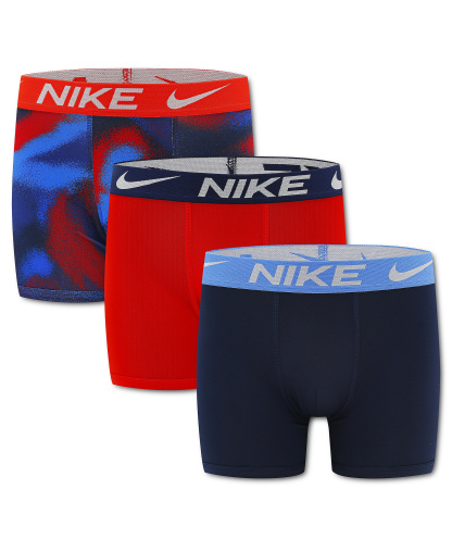 Nike Boys' 8-20 Essential Dri-FIT Boxer Briefs, 3-Pack - Ligth Crimson