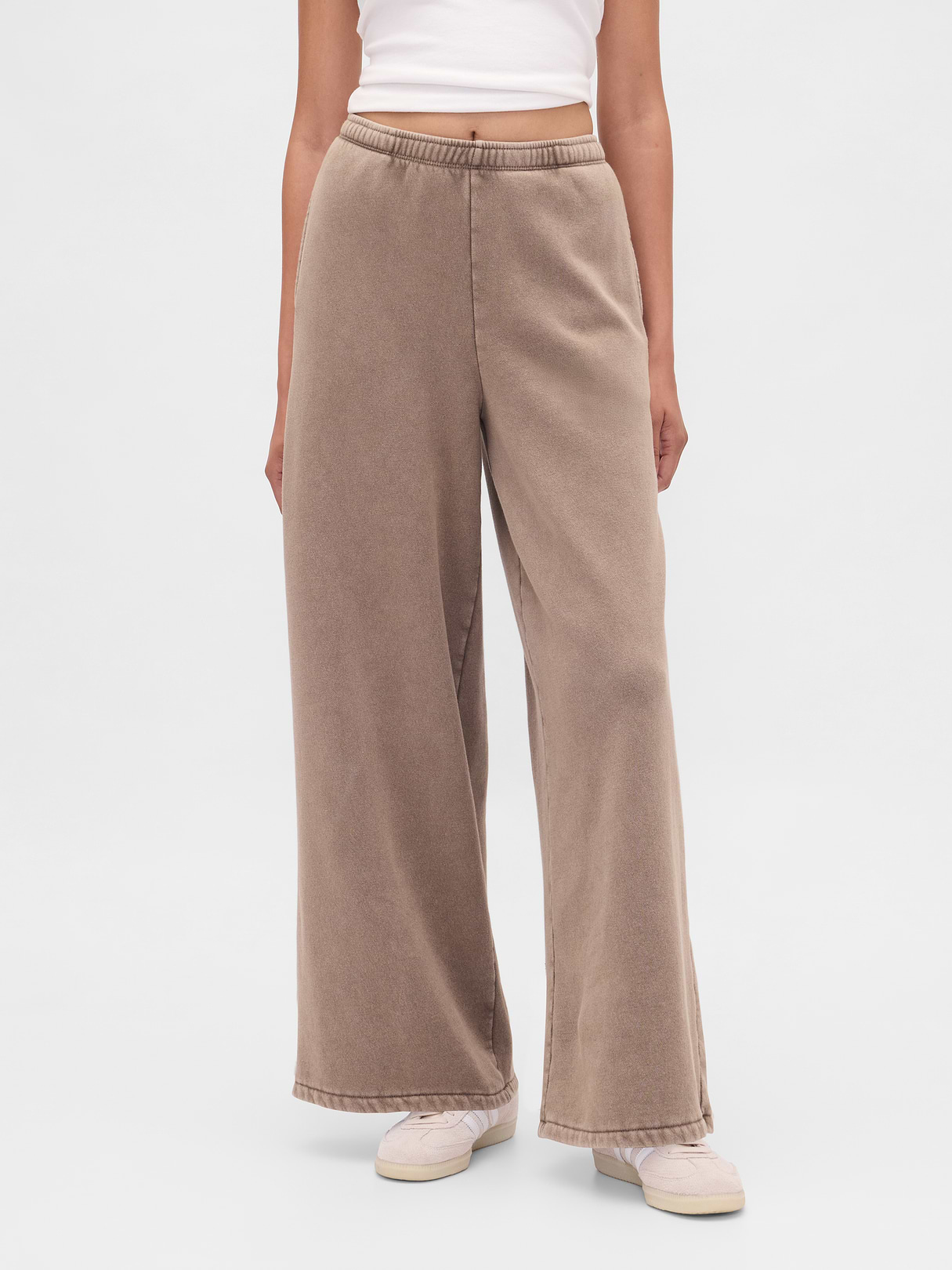 VintageSoft Baggy Sweatpants - Plymouth rock brown wash