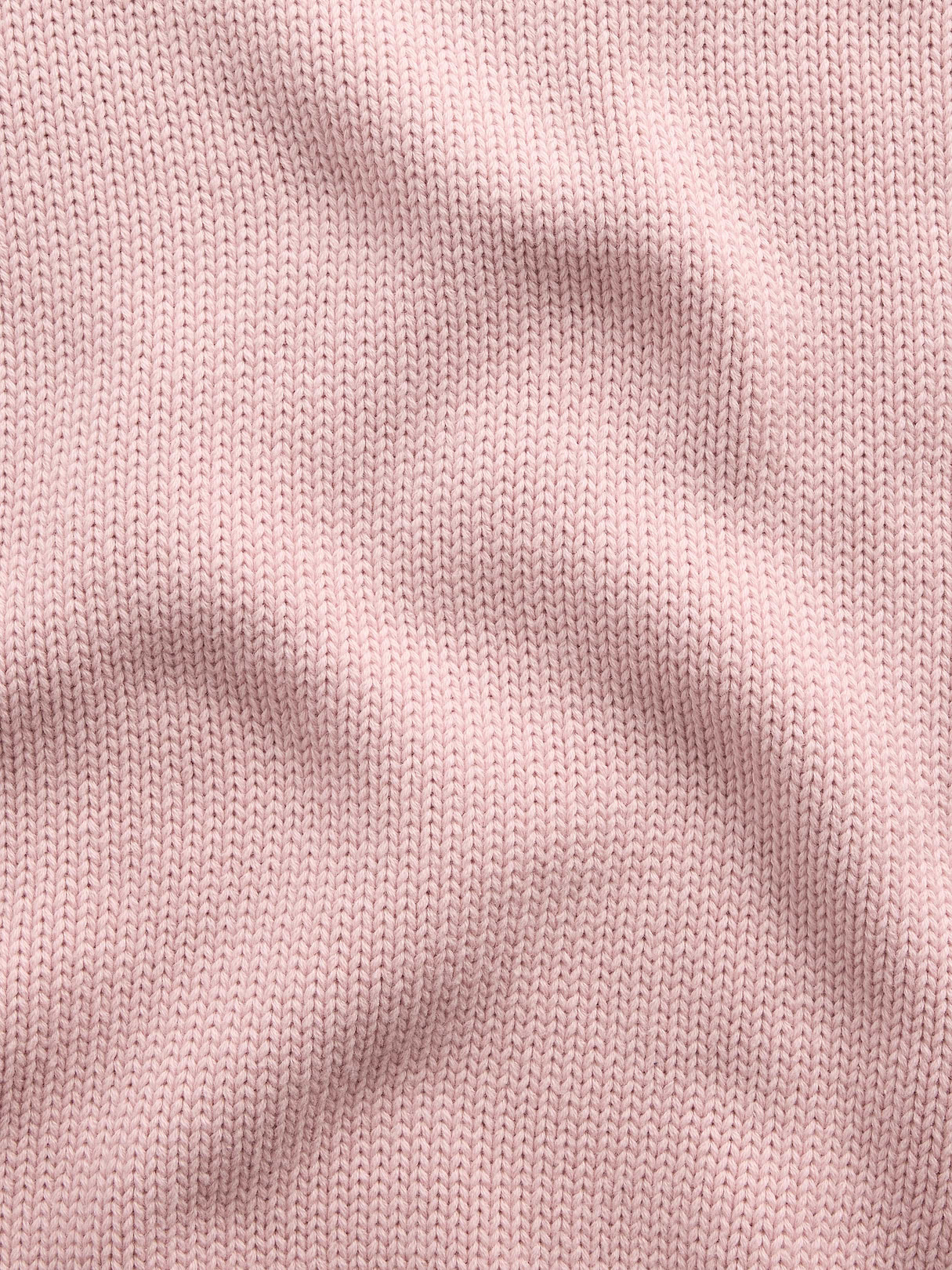 100% Cotton Oversized Crop Sweater - Primitive pink