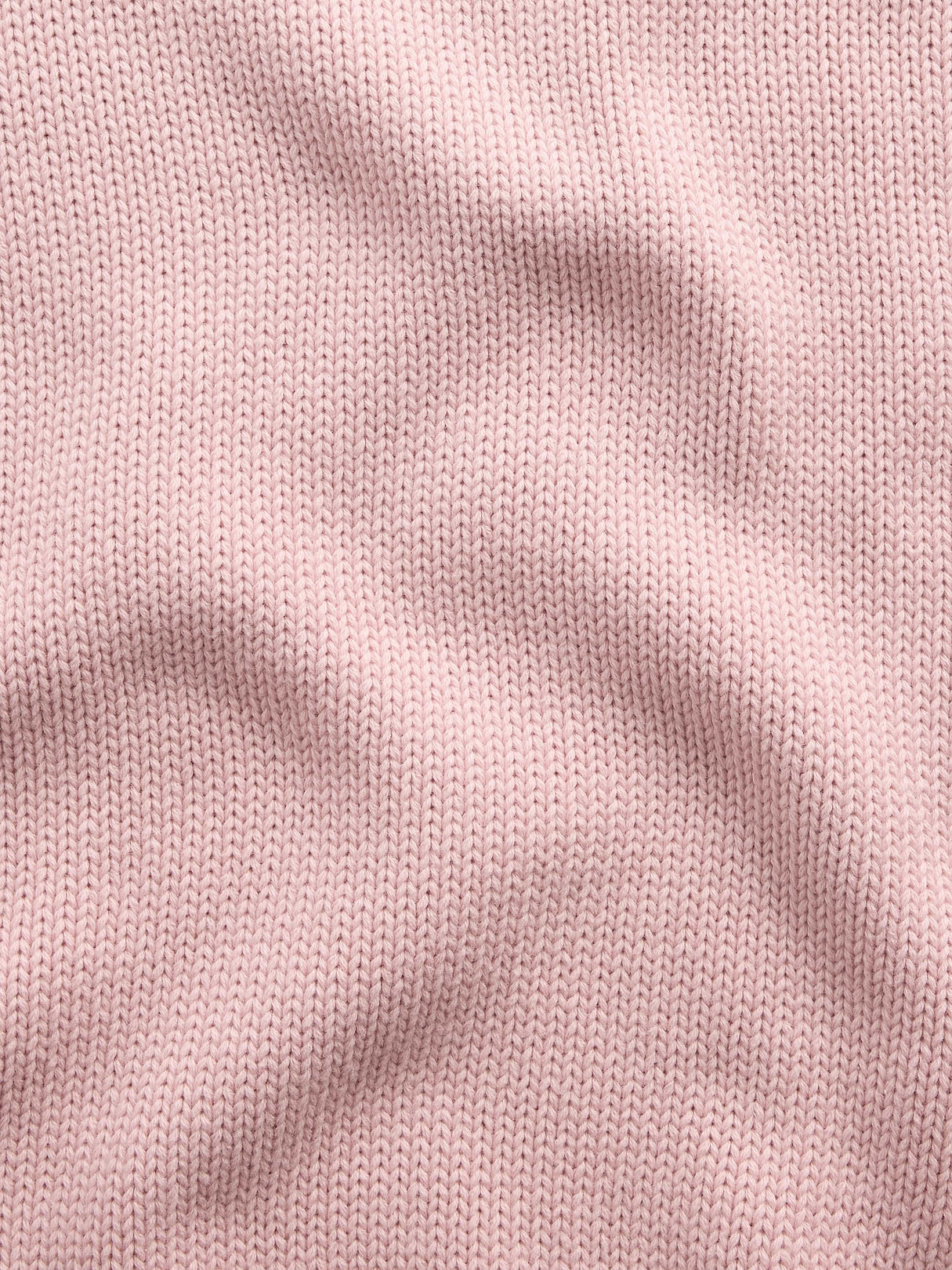 100% Cotton Oversized Crop Sweater - Primitive pink