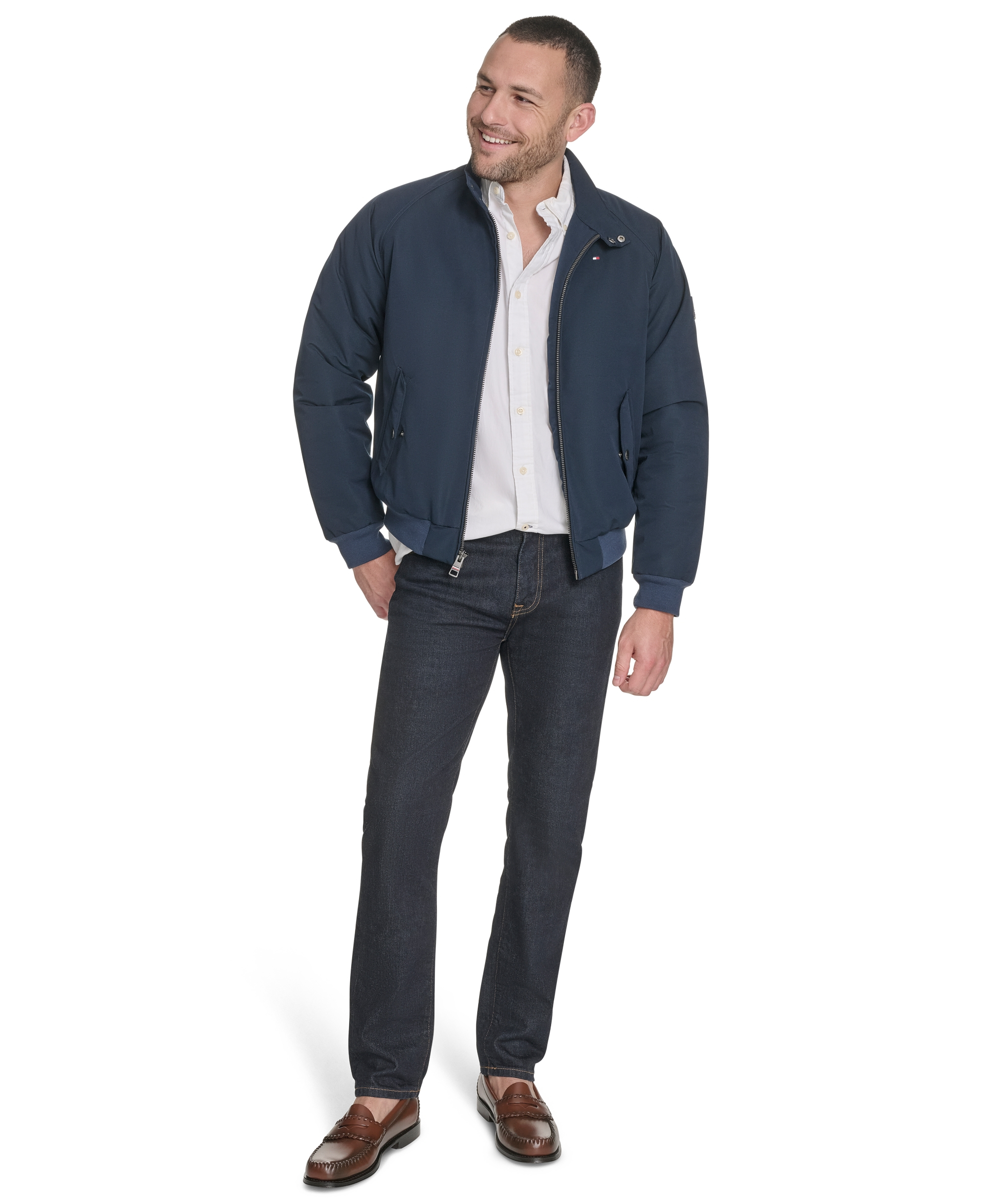 Tommy Hilfiger Men's New Modern Bomber - Navy