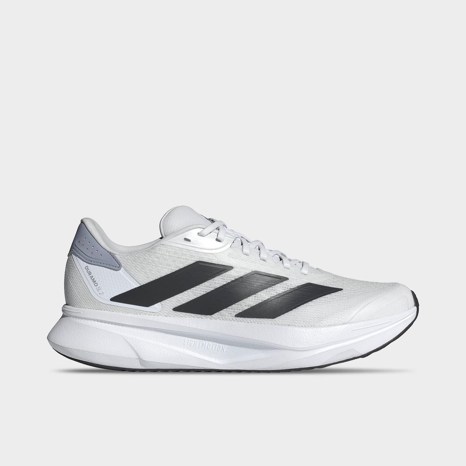 Men's adidas Duramo SL 2.0 Running Shoes - White/Black/Halo Silver - view 1