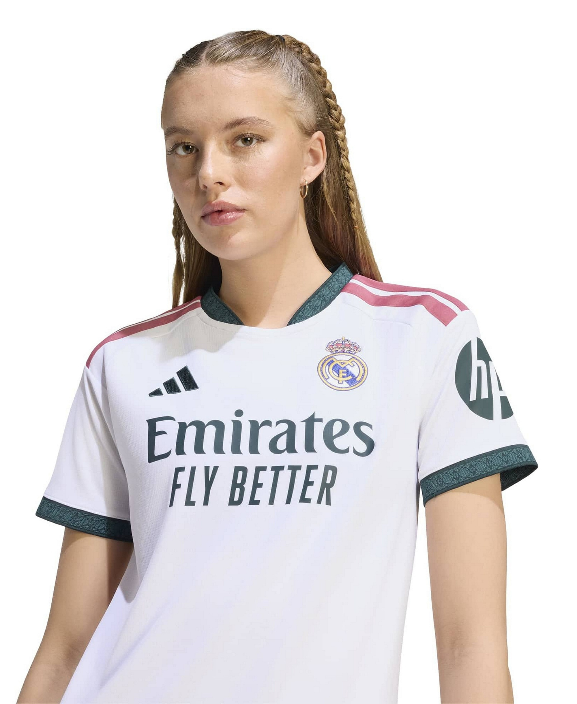 adidas Women's White Real Madrid 2026/27 Home Replica Jersey - White