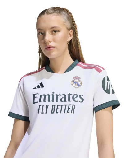 adidas Women's White Real Madrid 2026/27 Home Replica Jersey - White