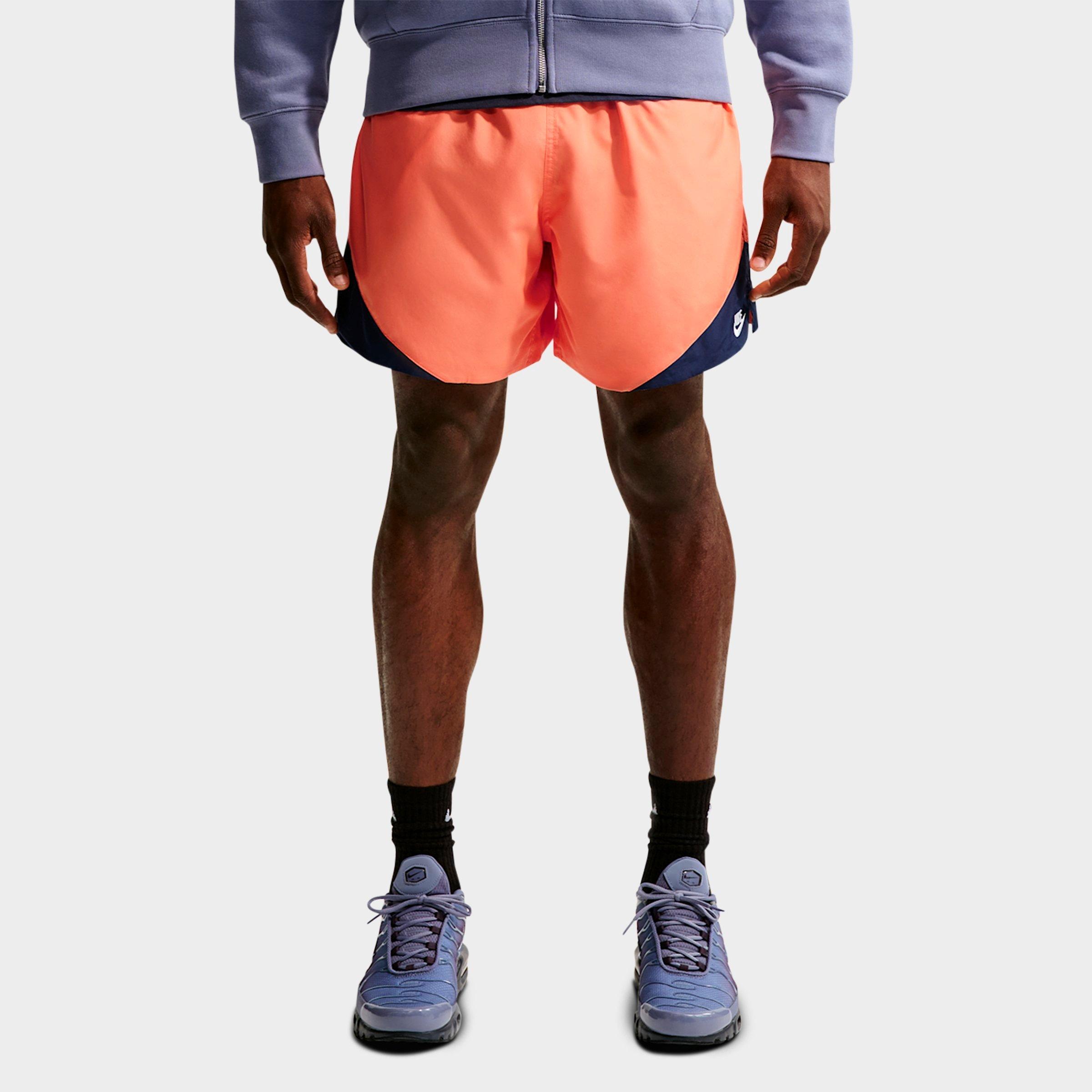 Men's Nithtke Windrunner Lightweight Woven Shorts - Orange Frost/Midnight Navy/White
