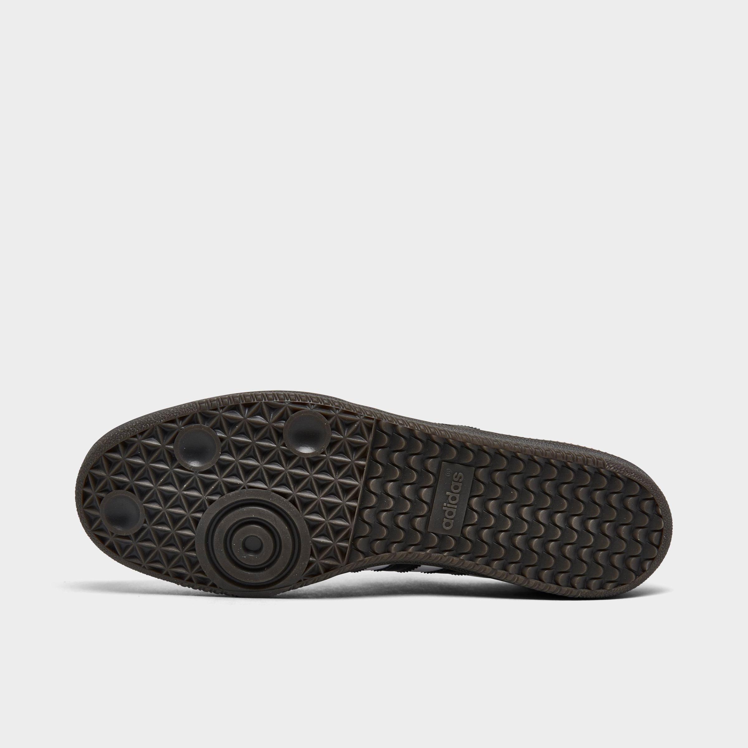 Men's adidas Originals Samba OG Casual Shoes - Part 1 - White/Black/Clear Granite - Bottom view