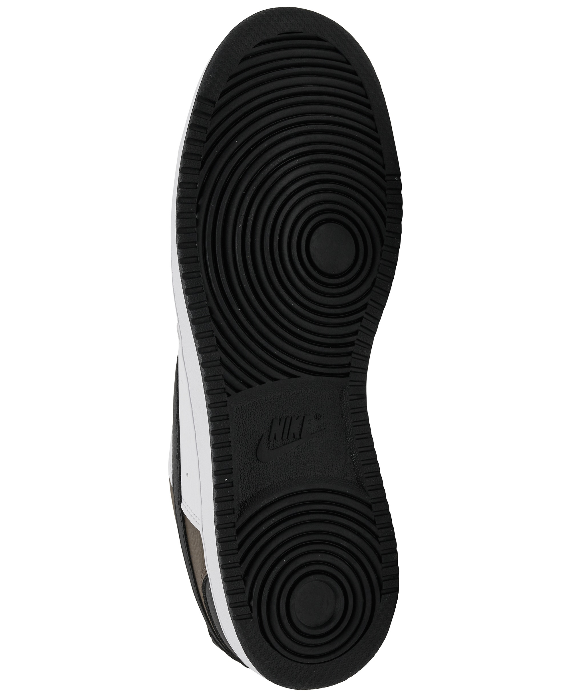 Nike Men's Court Vision Low Casual Sneakers from Finish Line - Baroque Brown, Black