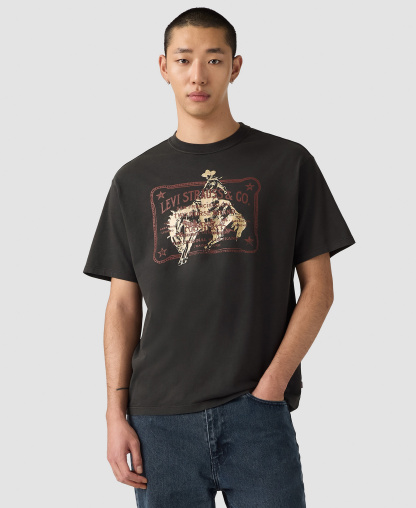Levi's Men's Vintage Graphic T-Shirt - Black