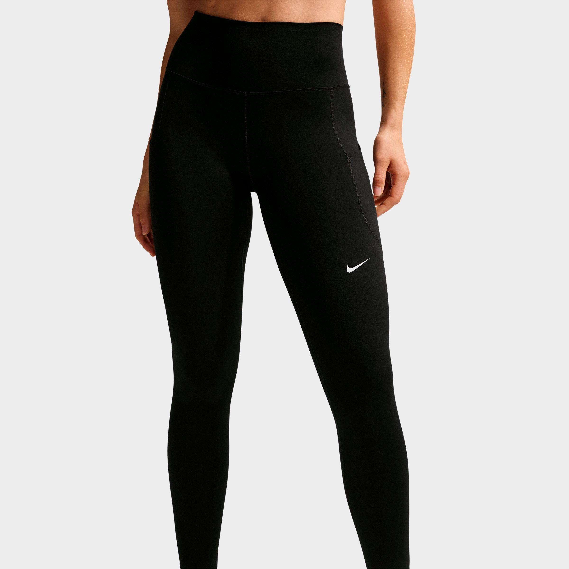 Women's Nithtke One Dri-FIT High-Rise 7/8 Training Tights - Black/White