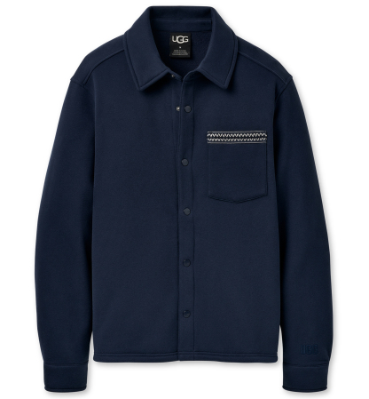 UGG® Men's Tasman Relaxed-Fit Shirt Jacket - Mariner